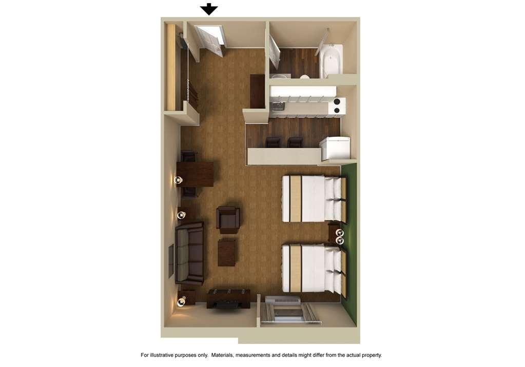 Extended Stay America Select Suites - Des Moines - West Des Moines Clive Δωμάτιο φωτογραφία